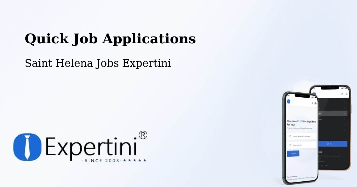 Quick Apply Feature – Hutts Gate - Saint Helena Jobs Expertini